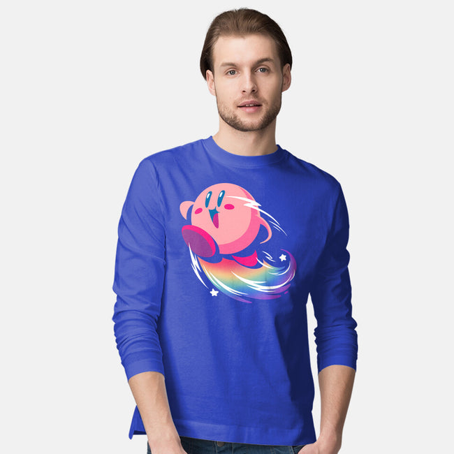 Sweet Rainbow-Mens-Long Sleeved-Tee-BlancaVidal