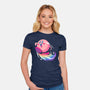 Sweet Rainbow-Womens-Fitted-Tee-BlancaVidal