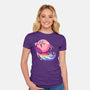 Sweet Rainbow-Womens-Fitted-Tee-BlancaVidal