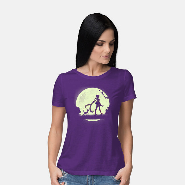 The Sailor Queen-Womens-Basic-Tee-BlancaVidal