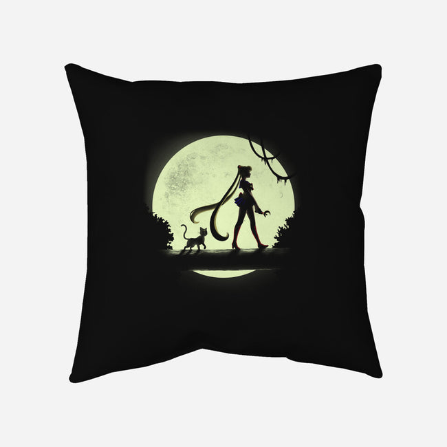 The Sailor Queen-None-Removable Cover-Throw Pillow-BlancaVidal