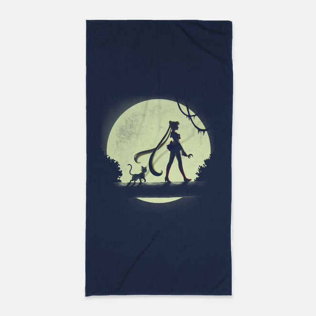 The Sailor Queen-None-Beach-Towel-BlancaVidal