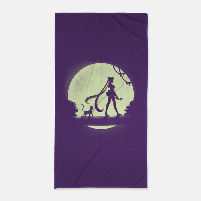 The Sailor Queen-None-Beach-Towel-BlancaVidal