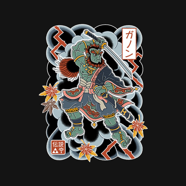 Irezumi Ganon-None-Outdoor-Rug-Nemons