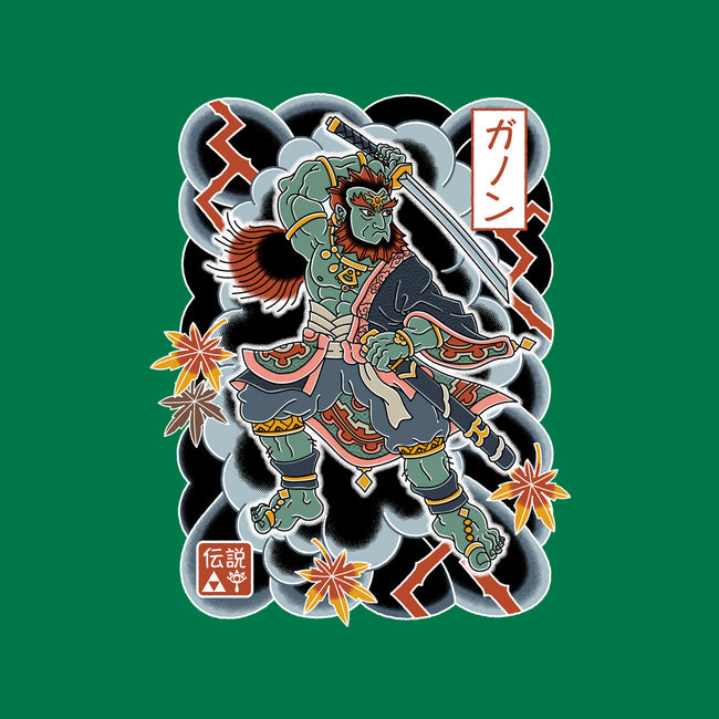 Irezumi Ganon-None-Memory Foam-Bath Mat-Nemons