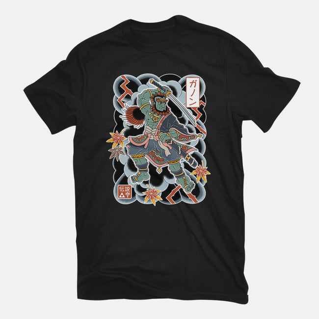 Irezumi Ganon-Womens-Fitted-Tee-Nemons