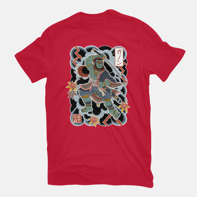 Irezumi Ganon-Womens-Fitted-Tee-Nemons