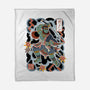 Irezumi Ganon-None-Fleece-Blanket-Nemons