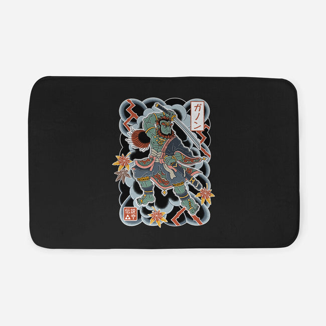 Irezumi Ganon-None-Memory Foam-Bath Mat-Nemons