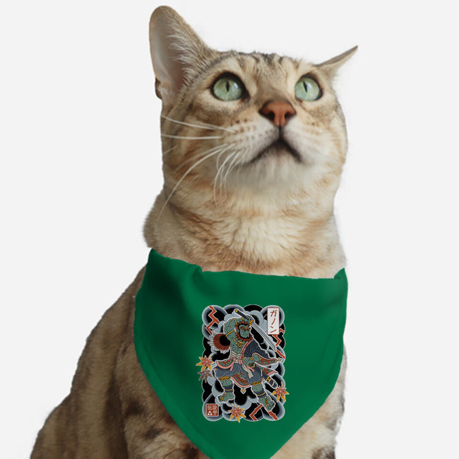 Irezumi Ganon-Cat-Adjustable-Pet Collar-Nemons