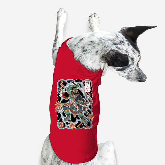 Irezumi Ganon-Dog-Basic-Pet Tank-Nemons