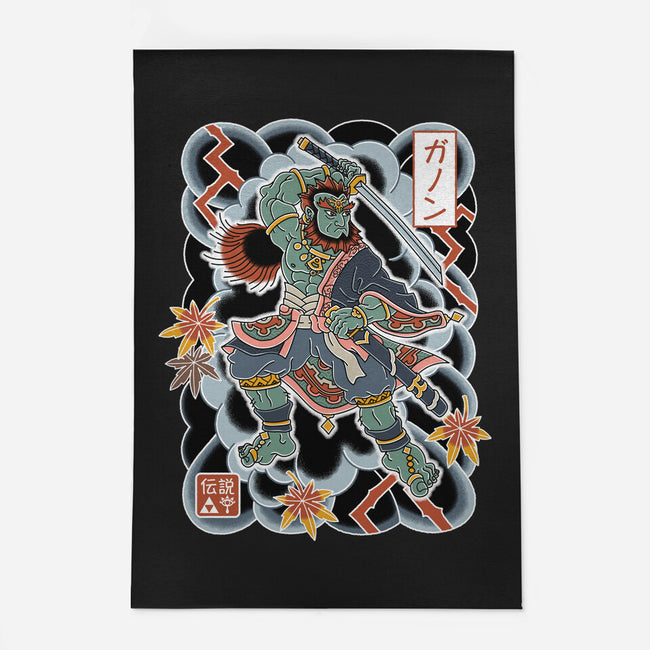 Irezumi Ganon-None-Outdoor-Rug-Nemons