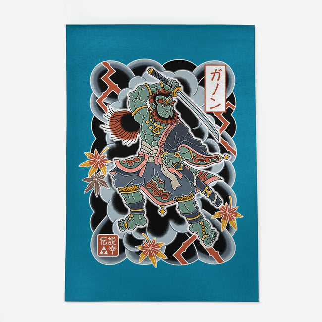 Irezumi Ganon-None-Outdoor-Rug-Nemons