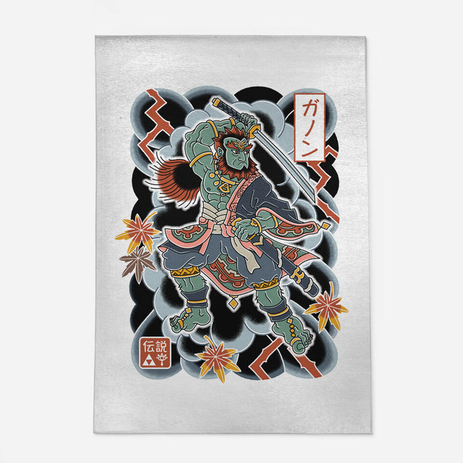 Irezumi Ganon-None-Outdoor-Rug-Nemons