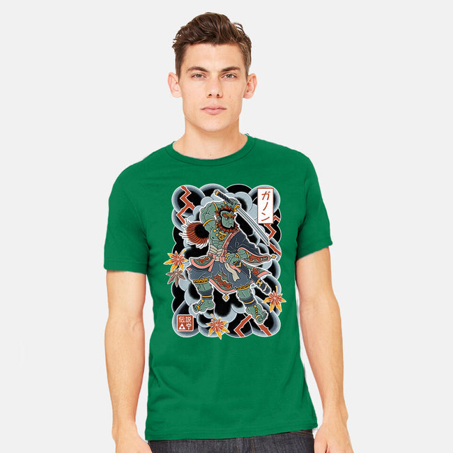 Irezumi Ganon-Mens-Heavyweight-Tee-Nemons