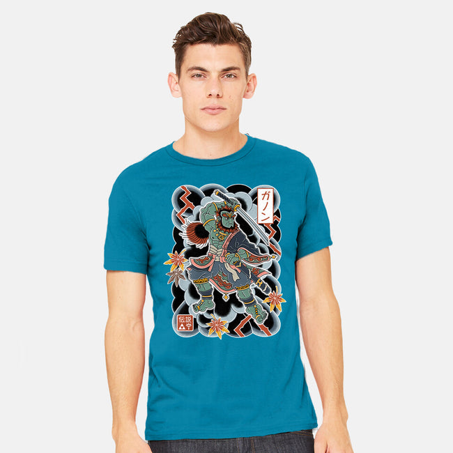 Irezumi Ganon-Mens-Heavyweight-Tee-Nemons