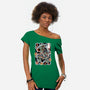 Irezumi Ganon-Womens-Off Shoulder-Tee-Nemons