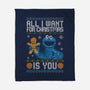 All I Want For Christmas Is You-None-Fleece-Blanket-NMdesign