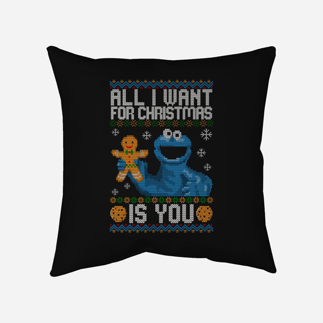 All I Want For Christmas Is You-None-Removable Cover-Throw Pillow-NMdesign