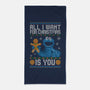 All I Want For Christmas Is You-None-Beach-Towel-NMdesign