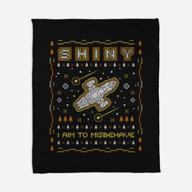 Shiny Ugly Sweater-None-Fleece-Blanket-Logozaste