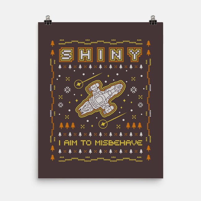 Shiny Ugly Sweater-None-Matte-Poster-Logozaste