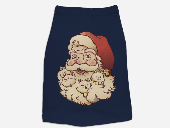 Santa Beard Full Of Cats