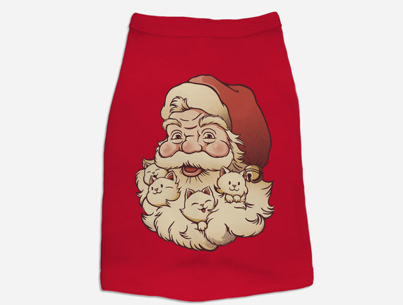 Santa Beard Full Of Cats