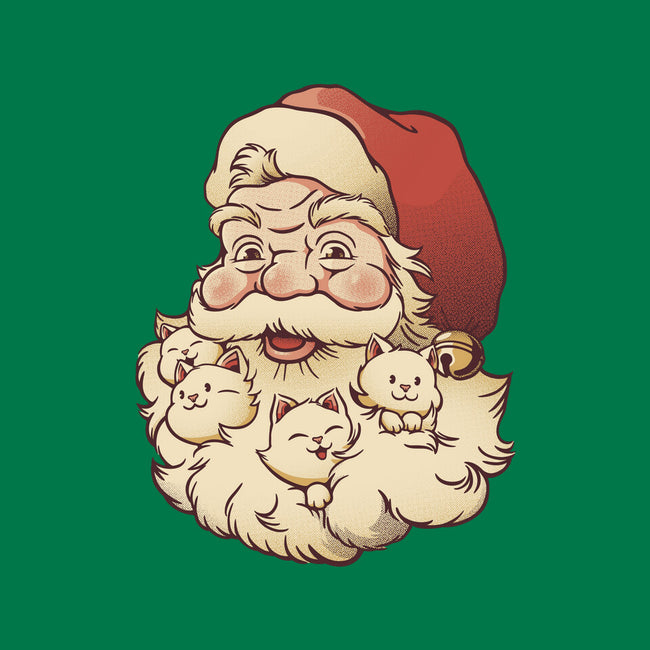 Santa Beard Full Of Cats-Cat-Adjustable-Pet Collar-tobefonseca