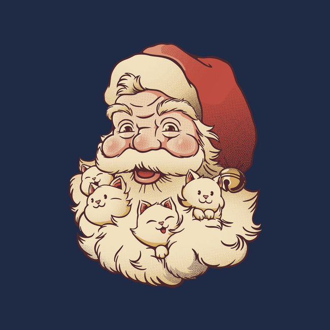 Santa Beard Full Of Cats-Cat-Adjustable-Pet Collar-tobefonseca