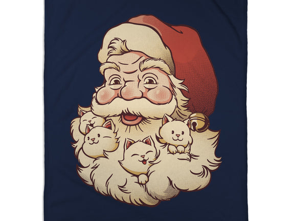 Santa Beard Full Of Cats