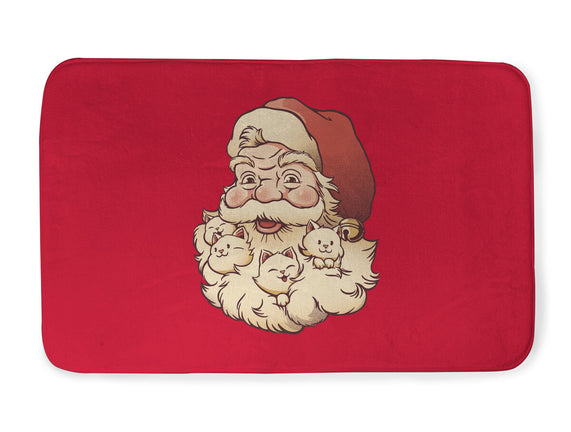 Santa Beard Full Of Cats