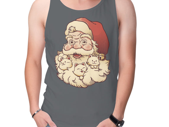 Santa Beard Full Of Cats