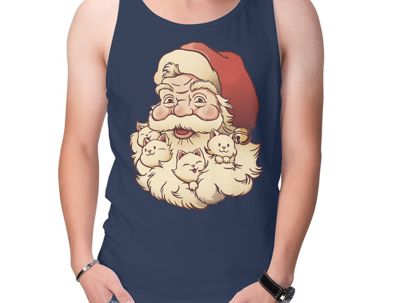 Santa Beard Full Of Cats