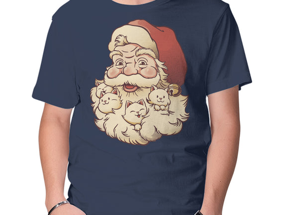 Santa Beard Full Of Cats