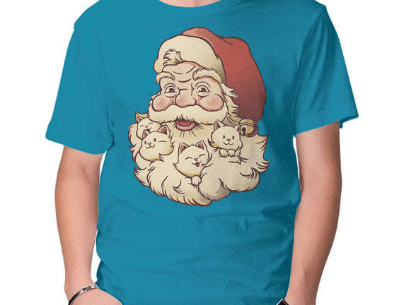 Santa Beard Full Of Cats