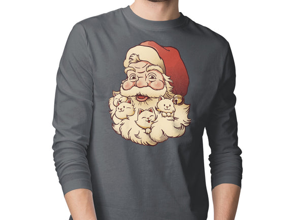 Santa Beard Full Of Cats