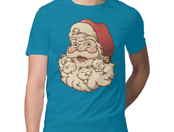 Santa Beard Full Of Cats