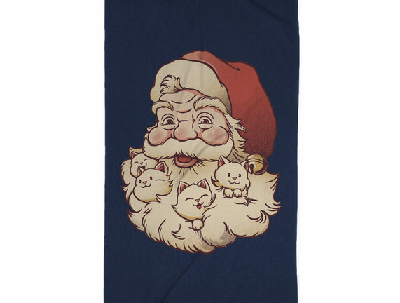 Santa Beard Full Of Cats