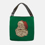 Santa Beard Full Of Cats-None-Adjustable Tote-Bag-tobefonseca