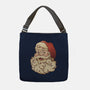 Santa Beard Full Of Cats-None-Adjustable Tote-Bag-tobefonseca