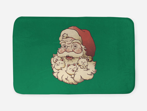 Santa Beard Full Of Cats