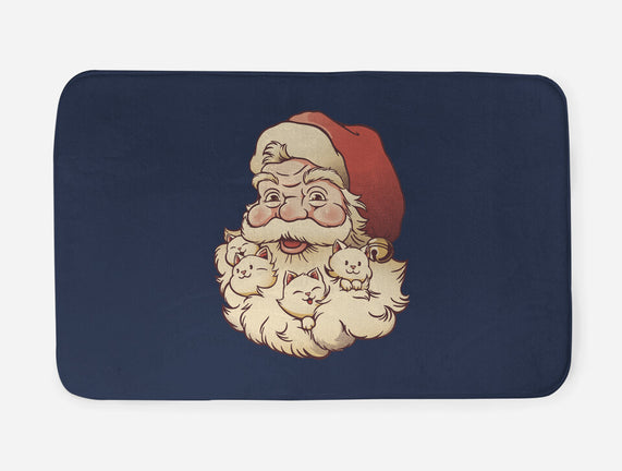 Santa Beard Full Of Cats