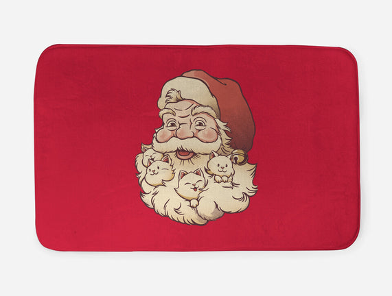 Santa Beard Full Of Cats