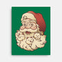 Santa Beard Full Of Cats-None-Stretched-Canvas-tobefonseca