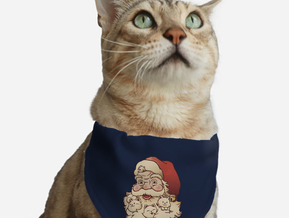 Santa Beard Full Of Cats