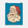 Santa Beard Full Of Cats-None-Matte-Poster-tobefonseca