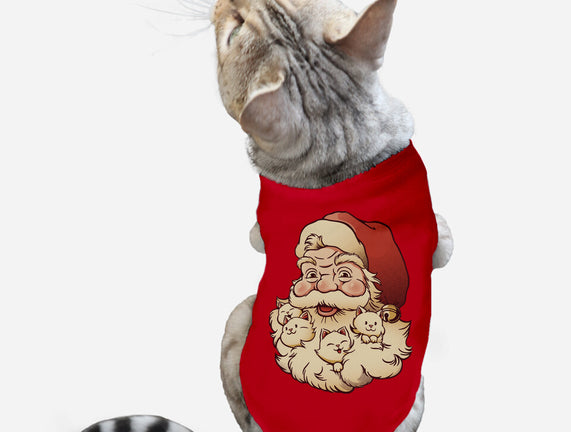 Santa Beard Full Of Cats