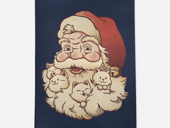 Santa Beard Full Of Cats