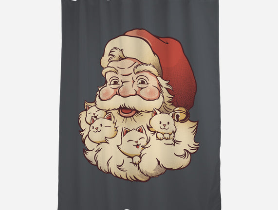 Santa Beard Full Of Cats